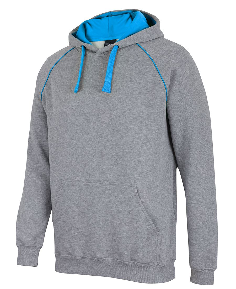 JB's Adults Contrast Fleecy Hoodie